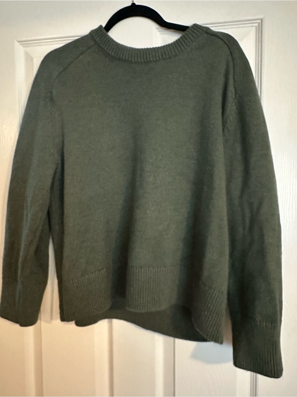 Abercrombie Soft Knit Green Crewneck Sweater Women's L